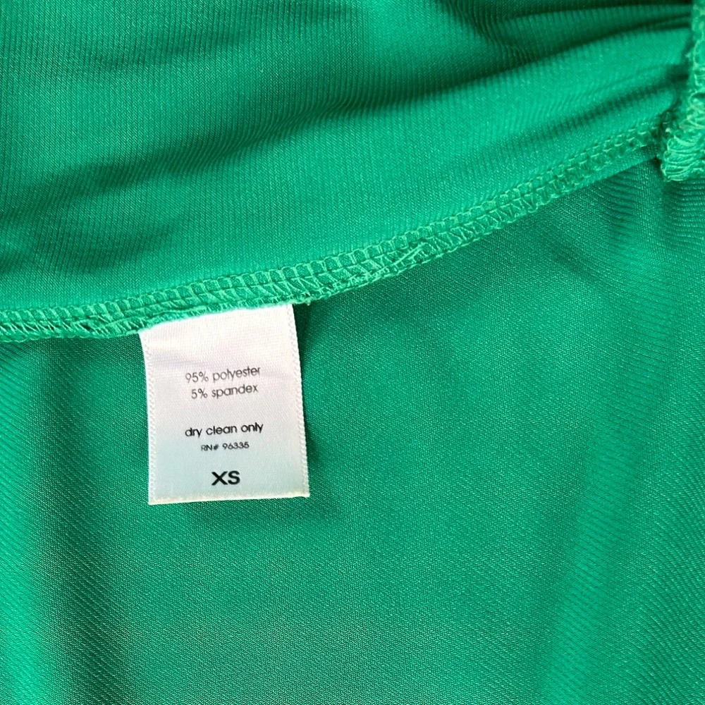 Susana Monaco Maxi Bandeau Elastic Green Dress, Size XS - Picture 12 of 14